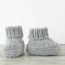 Felted Baby Booties – Free Knitting Pattern